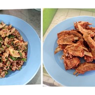 ร้านลาบเป็ด  แม่อึ่ง บ้านเหล่าสมบูรณ์