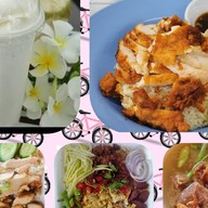 ฮานีฟข้าวหมกไก่ มันไก่ คลุกกะปิ ซุปเนื้อ ราษฎร์อุทิศ22/1