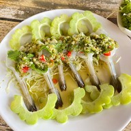 เมนูของร้าน ครัวหลังบ้าน The Water Front
