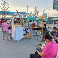 บรรยากาศ หมึกย่าง เตาถ่าน By Nook PTT Namdand