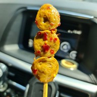 เมนูของร้าน ลูกชิ้นปิ้ง มุมสวน