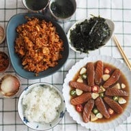 อาหารเกาหลี บับซัง Bapsang Korean food ถนนจันทน์ - เซ็นต์หลุยส์