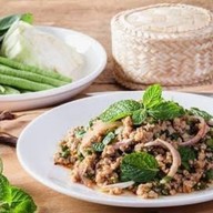 ร้านลาบเป็ด  แม่อึ่ง บ้านเหล่าสมบูรณ์