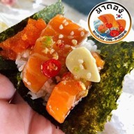 แซลมอนดอง ทะเลดองพัทยา 한국 음식
