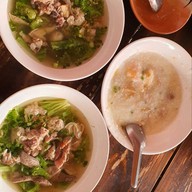 เมนูของร้าน โจ๊กฮ่องกง