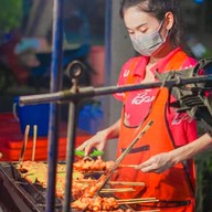 ไก่ย่างบางตาล หลุมดิน