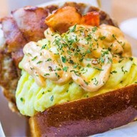 EGG CLUB ~ PIZZA ~ แซนวิชสไตล์เกาหลี บางบัวทอง