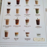 เมนู Come Escape Cafe Come escape cafe