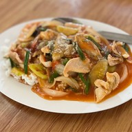 กุ๊กอ้วน : อาหารตามสั่ง x ปอเปี๊ยะทอด - ขนมจีบ