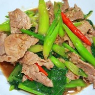 อาหารตามสั่ง อาหารป่า (ป้านก)