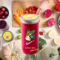 ปลูกปั่น  น้ำปั่นผักผลไม้ห้าสี