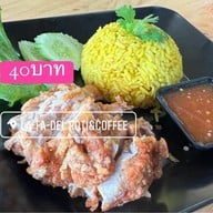 เมนูของร้าน La-fa-del Roti & Coffee จะนะ