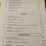 เมนู CUT CUT Raw & Grilled