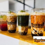Tiger Brown ชาตราเสือหอมๆ ชาอารมดีได้ใจ ไข่มุกหนึบหนับๆนุ่มละมุนลิ้น By.ส้มตำเสือโคร่ง