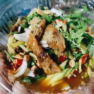 ยำปลาสลิด-ปลาสลิดทอด