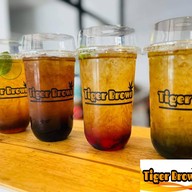 Tiger Brown ชาตราเสือหอมๆ ชาอารมดีได้ใจ ไข่มุกหนึบหนับๆนุ่มละมุนลิ้น By.ส้มตำเสือโคร่ง