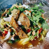 ยำปลาสลิด-ปลาสลิดทอด