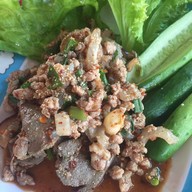 ไก่ย่างวิเชียรบุรี ร้านน้องฟลุ๊คซ่า น้องฟลุ๊คซ่าสาขา 1