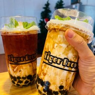 Tiger Brown ชาตราเสือหอมๆ ชาอารมดีได้ใจ ไข่มุกหนึบหนับๆนุ่มละมุนลิ้น By.ส้มตำเสือโคร่ง