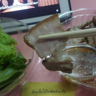 เมนูของร้าน เมี่ยงดง! 명동 (ไม่แซ่บให้ตี!) หมูสามชั้นและหมูยอ