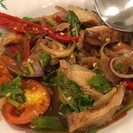 เมนูของร้าน ร้านลาบสามหนุ่ม (หมูจุ่มสุขสันต์2)