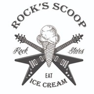 หน้าร้าน ไอครีม Rock's Scoop หมู่บ้านพระปิ่น2