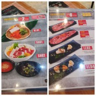 เมนู Aroi Sushi Thru Thonglor ถนนเพชรบุรีตัดใหม่