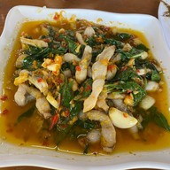 เมนูของร้าน ร้านแดงอาหารทะเล(เจ้าเก่า)แม่อี้ด