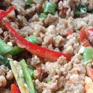 ข้าวหมูแดงหมูกรอบ