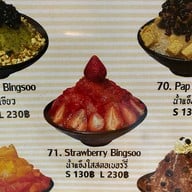 เมนูของร้าน Seoul Korean Cuisine Market Village Suvarnabhumi