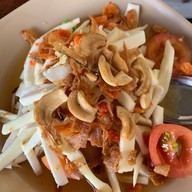 เมนูของร้าน ส้มตำหัวพาน