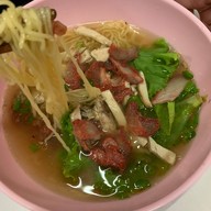 เมนูของร้าน บะหมี่เป็ดสายสาม