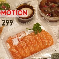 กินแซลมอน KIN SALMON แซลมอนดองกุ้งดอง อโศกมนตรี สุขุมวิท21