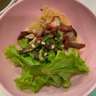 เมนูของร้าน บะหมี่เป็ดสายสาม