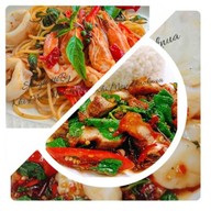 สปาเก็ตตี้ & กะเพรา BY ขี้เมาเข้าครัว สาขาสีลม (นราธิวาส ซอย1)