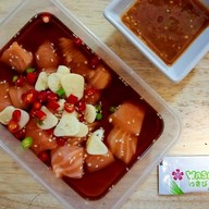 กุ้งดอง แซลมอนดอง แซลมอนสด ยำแซลมอน (ดองโครตแซ่บ) พฤกษาวิลล์83 236/179 ซอย8