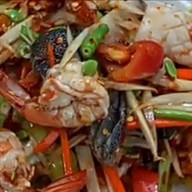 หมูทอด/ไก่ทอด "แซ่บสุรินทร์ หน้าวัดเปร็งราษฏร์บำรุง ต.เปร็ง อ.บางบ่อ จ.สมุทรปราการ