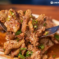 เมนูของร้าน ครัวหลังบ้าน อาหารอีสาน