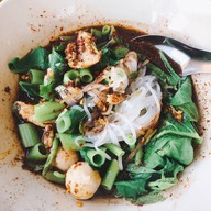 เมนูของร้าน ก๋วยเตี๋ยวเรือ ป.ประทีป สนามบินน้ำ