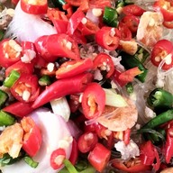 ยำวุ้นเส้นโบราณพริกซอย  เจ้เล็ก สาขาใหญ่(ฟ้าคราม)