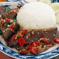 เมนูของร้าน ก๋วยเตี๋ยวสวนเนื้อ