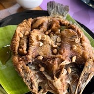 เมนูของร้าน ร้านคานเรือ(กุ้งเผา)