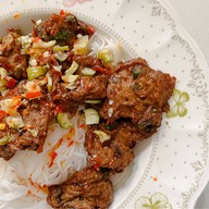 เมนูของร้าน ขนมจีนทอดมัน ท่งเชียง เจ้ปุ้ย