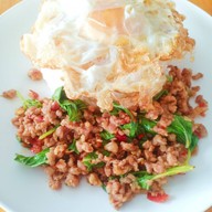 เมนูของร้าน บัวอาหารตามสั่ง