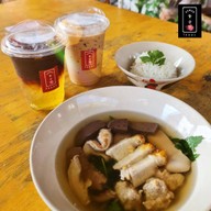 เมนูของร้าน โกแมน ต้มเลือดหมู บุรีรัมย์