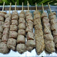 เมนูของร้าน ร้านลูกชิ้นปลาน้องเฌอ หมู่บ้านพฤกษา