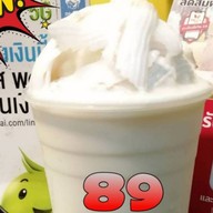 น้ำมะพร้าวปั่นนมสด