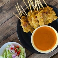 เมนูของร้าน ราชาหมูสะเต๊ะ