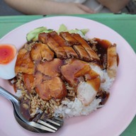 เมนูของร้าน ร้านข้าวหมูแดง เฮียฮั๊ว