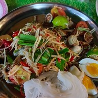 เมนูของร้าน เจ้หน่อย แจ่วฮ้อนรสเด็ด พุทธมณฑลสาย 1